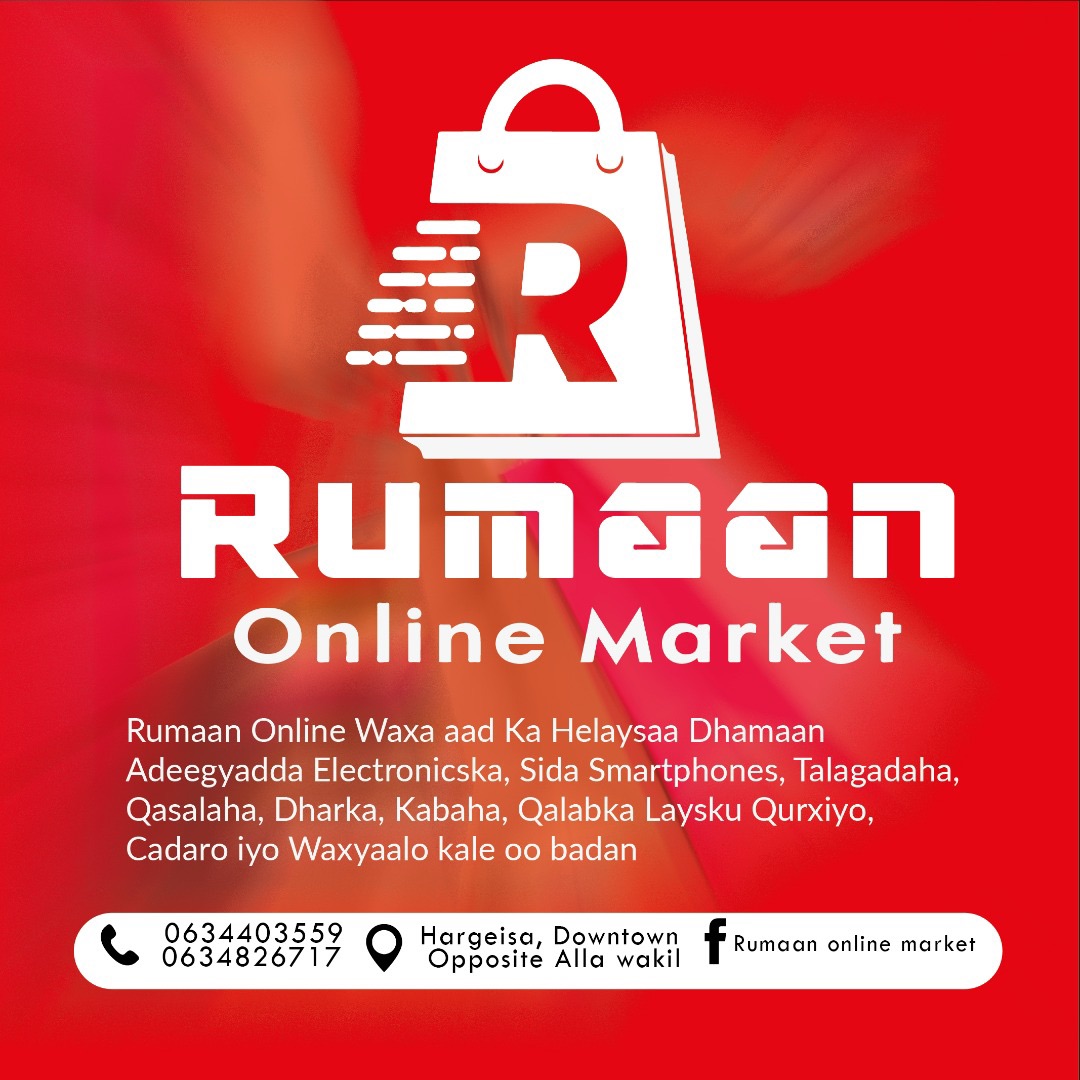 Ruman Online Market | Hargeisa