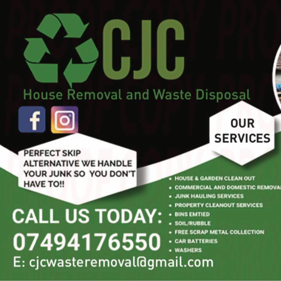CJC House Removal and Waste Disposal | Rotherham