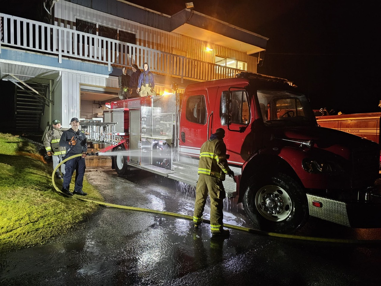 Port - PEVFD Receives Their New Fire Fighting Apparatus! The Port ...
