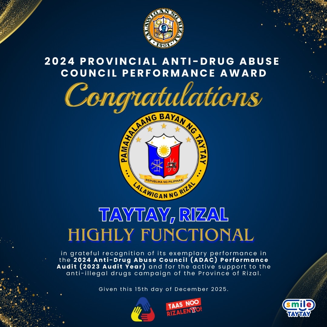 Taytay Municipal Anti-Drug Abuse Council | Taytay