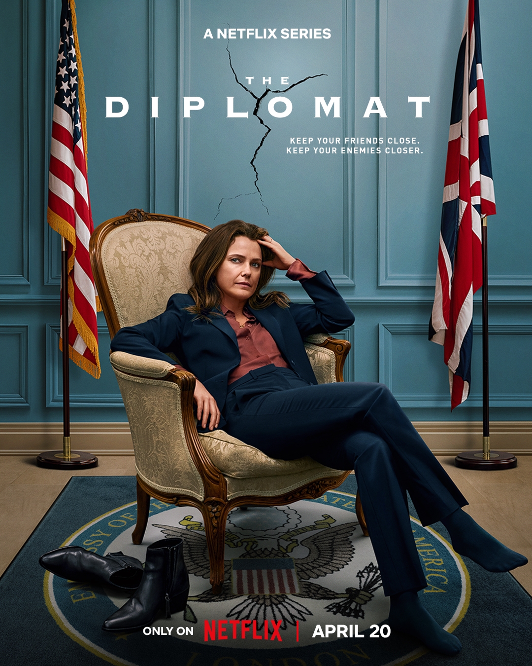 An acting masterclass by Keri Russell and Rufus sewell | The Diplomat