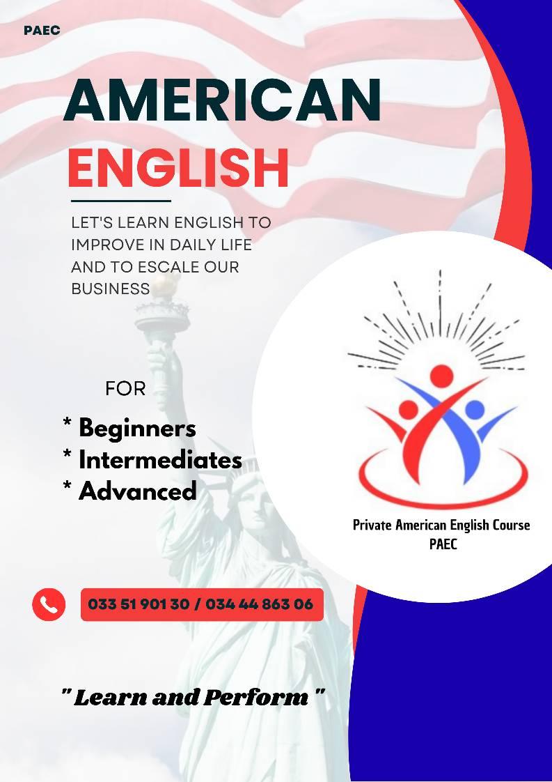 Private American English Course - PAEC | Antananarivo