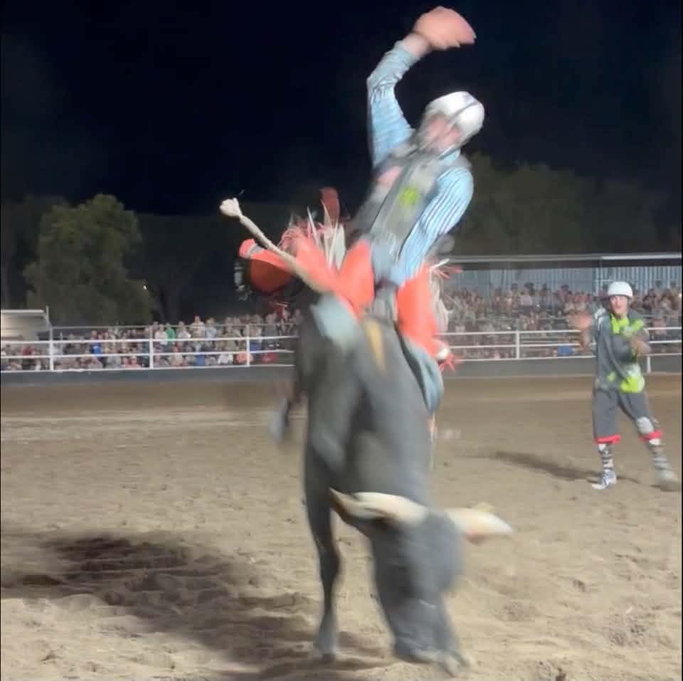 86 points on Tennessee moonshine to win the bullride at Maitland ...