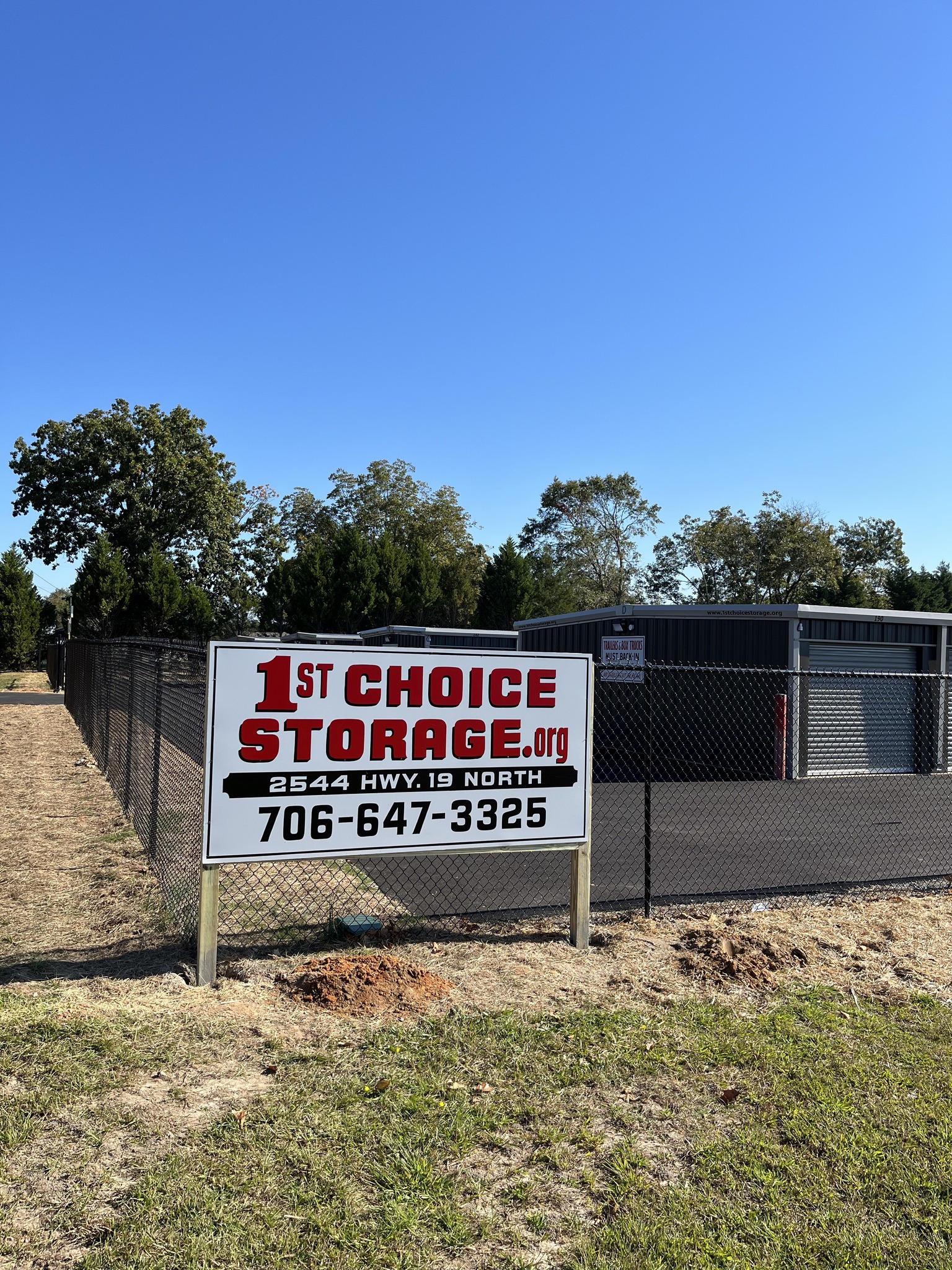 1ST Choice Storage LLC | Thomaston GA