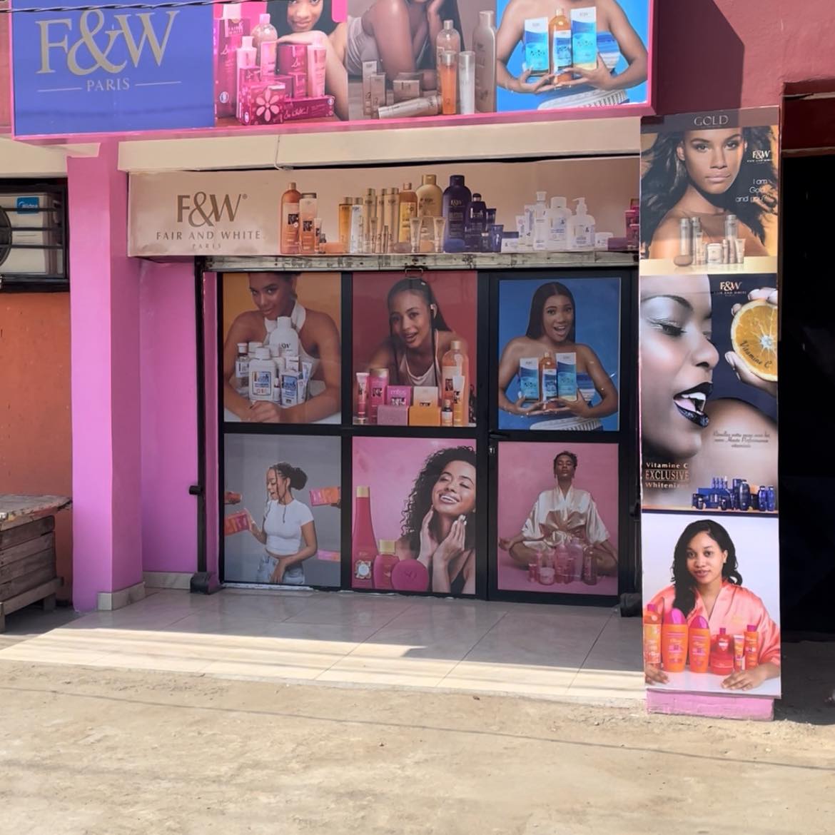 glutathion douala Fair & white Bonaberi Rail واقي شمس يومي للبشرة