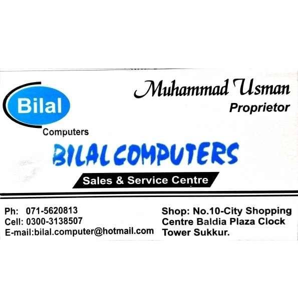 Bilal Computer Sukkur | Sukkur