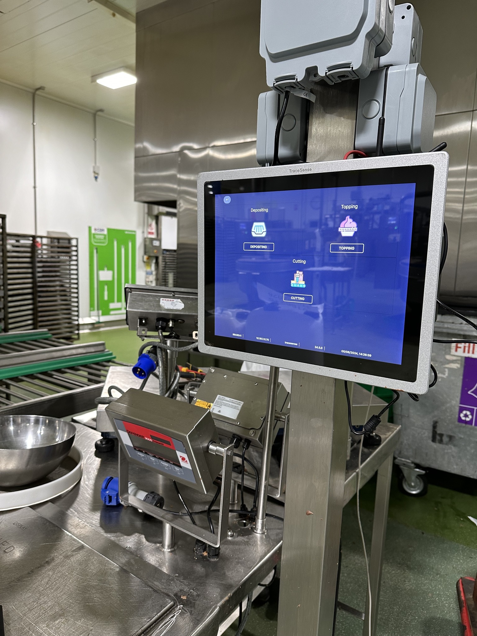 TraceSense - Our system can track and trace all rack depositing ...
