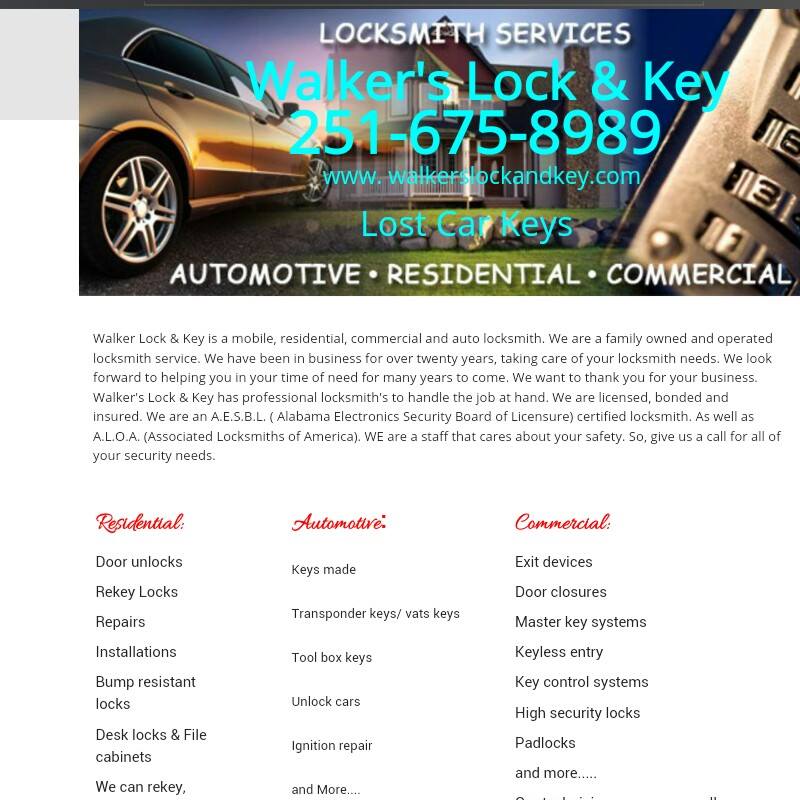 Walker Lock & Key