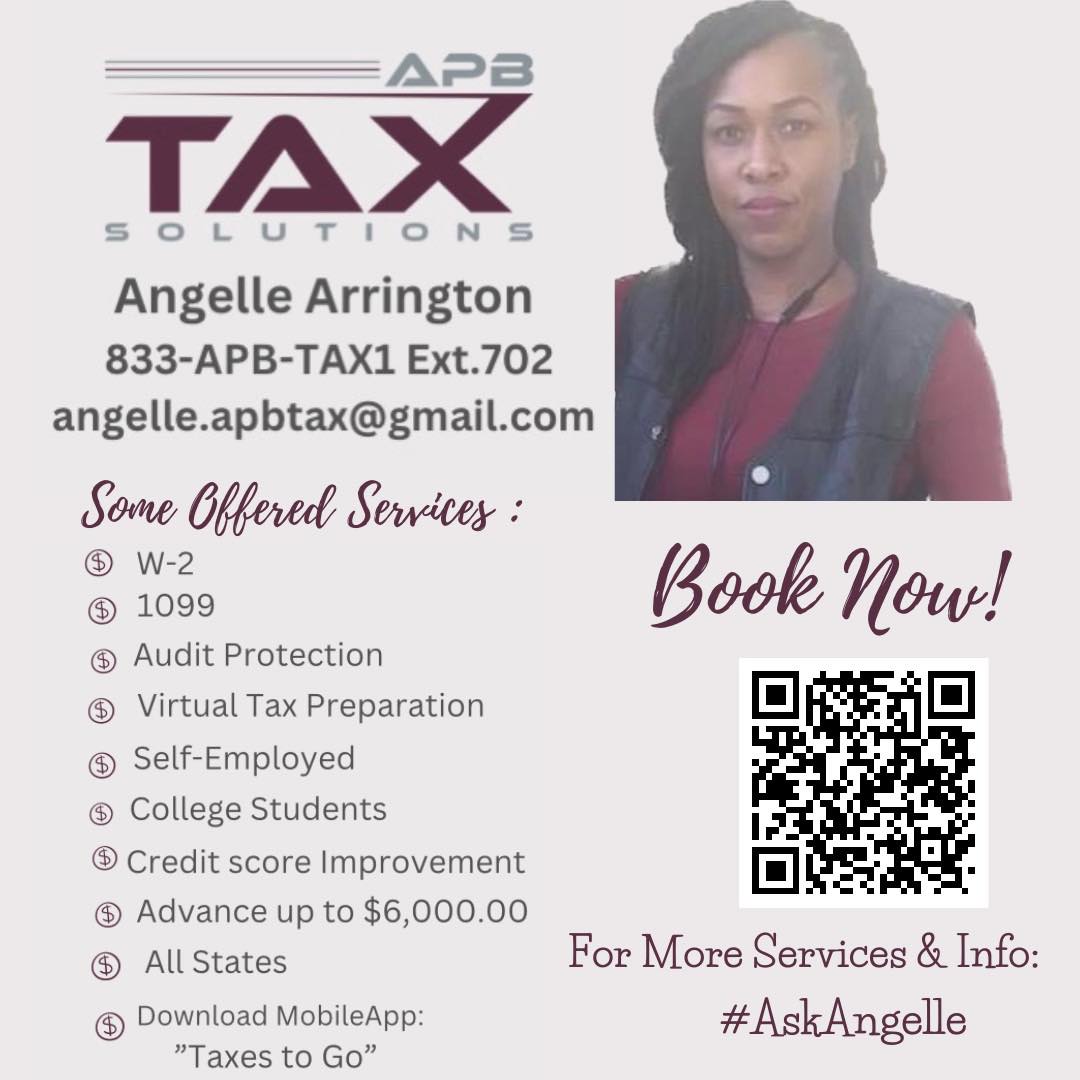 Angelle Arrington,ASFP-Tax Professional