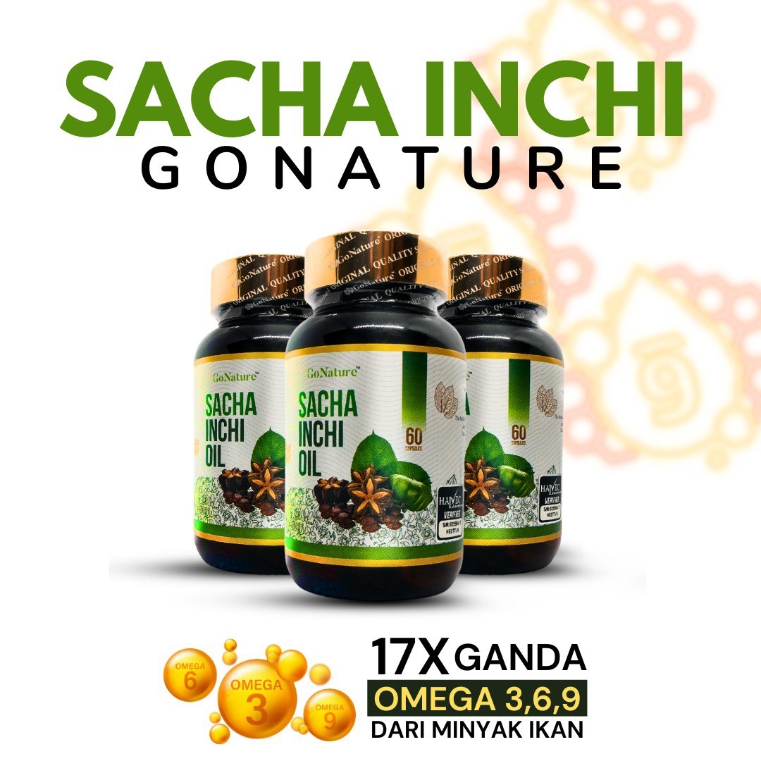 Kebaikan Sacha Inchi Go Nature