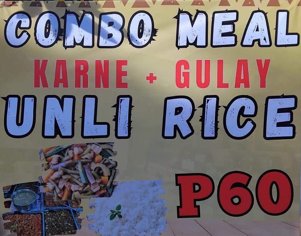 COMBO MEAL plus UNLI RICE Restaurant