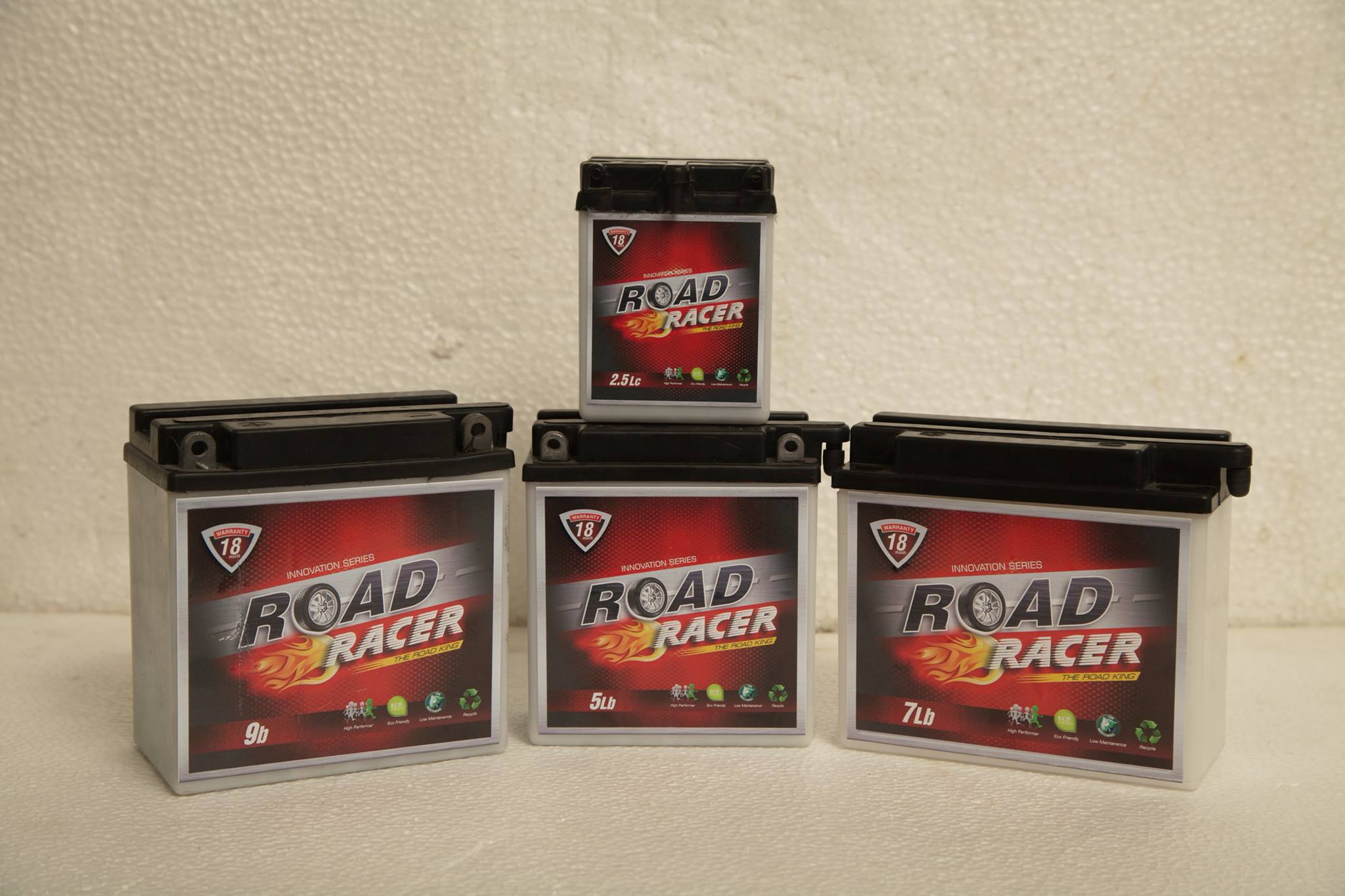 'Road Racer' batteries