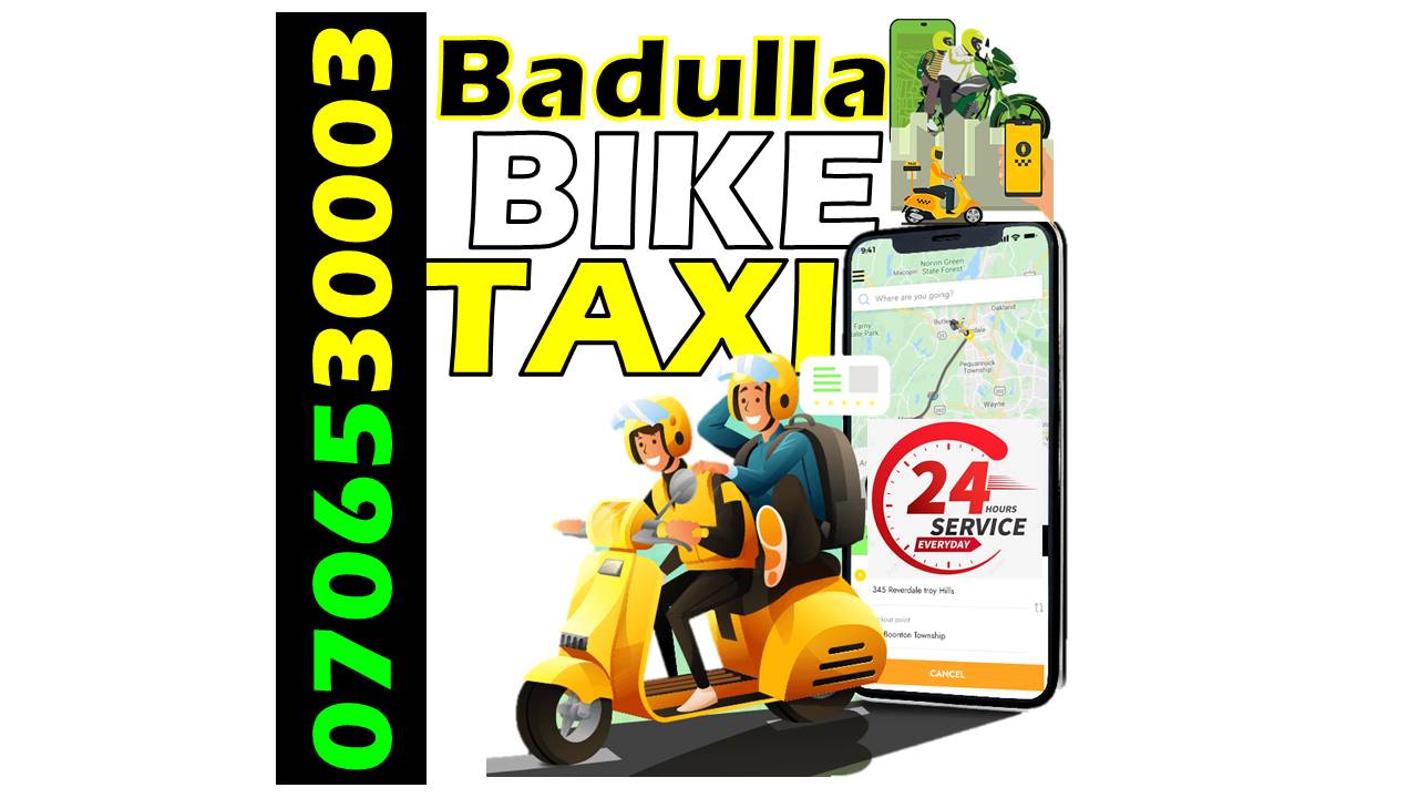 Badulla BIKE TAXI | Badulla
