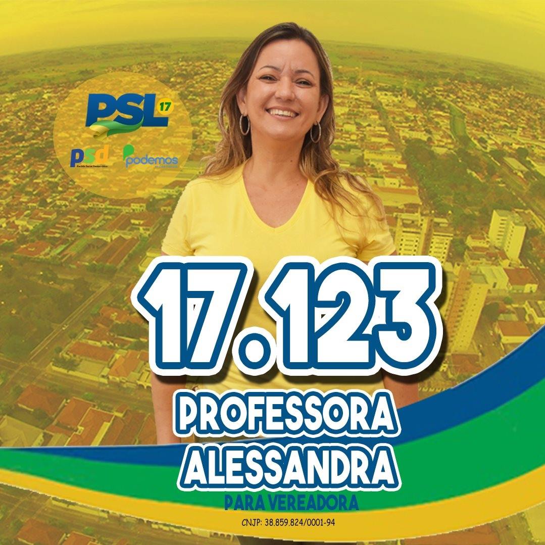 Professora Alessandra 17 123