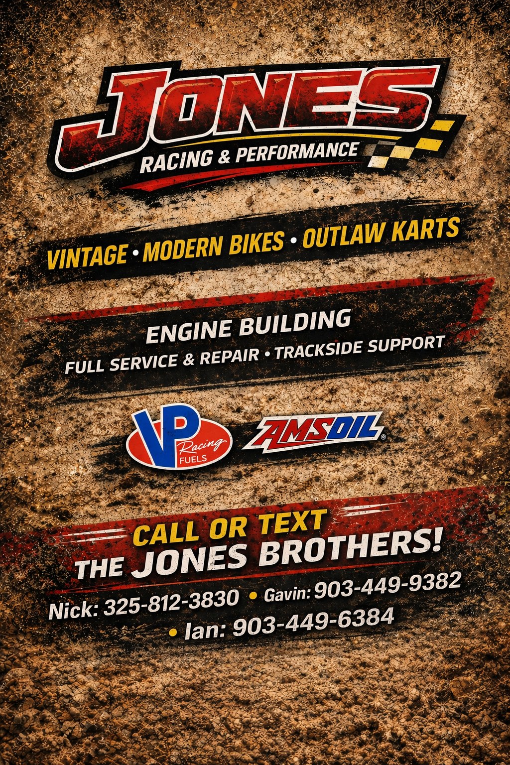 Jones Racing | San Angelo TX