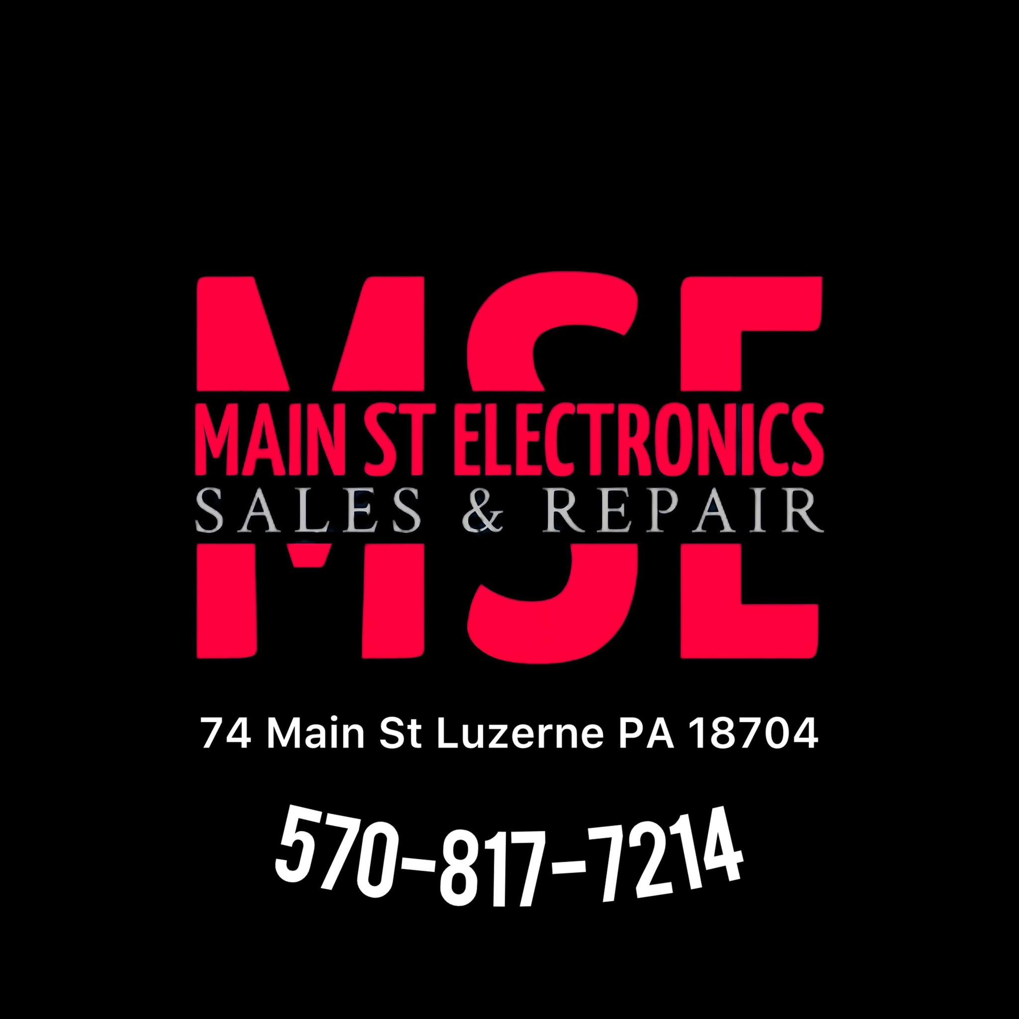 Main St Electronics Sales & Repair | Luzerne PA