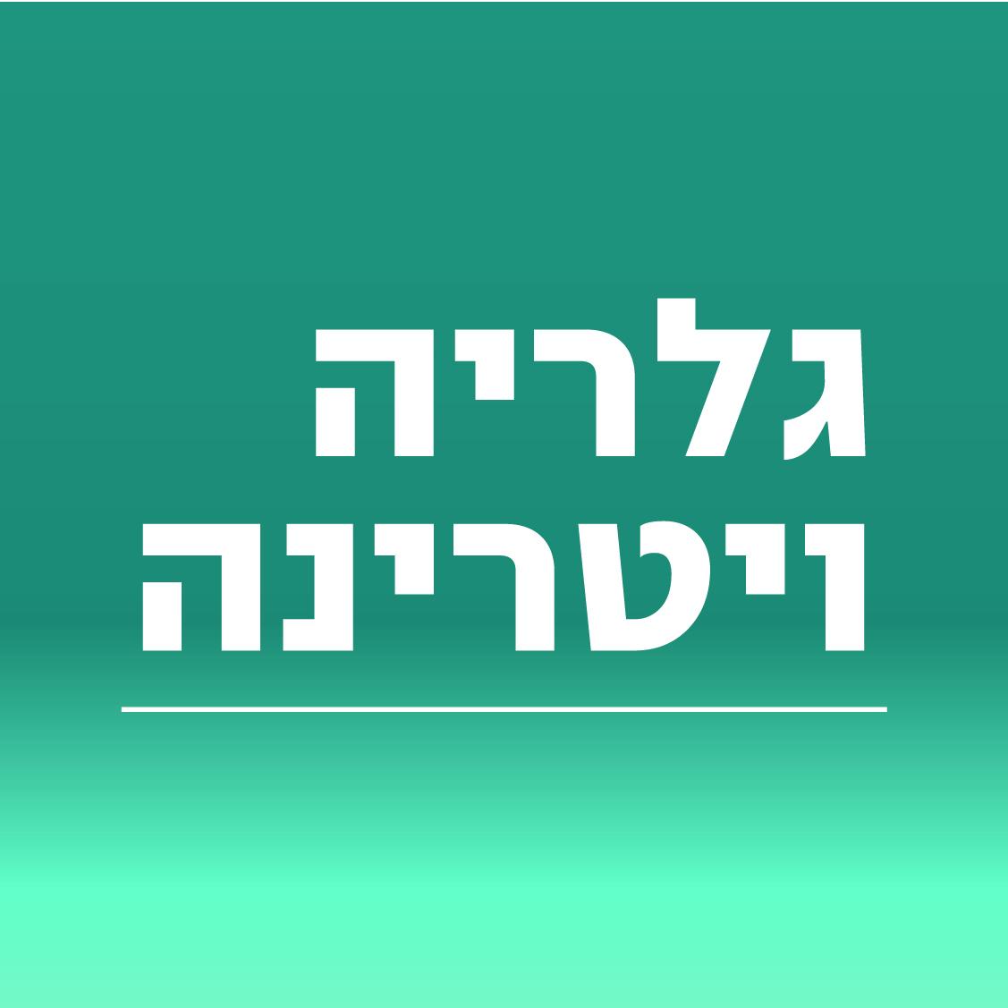 גלריה ויטרינה ע''ש ג'וליה מזרחי | Holon