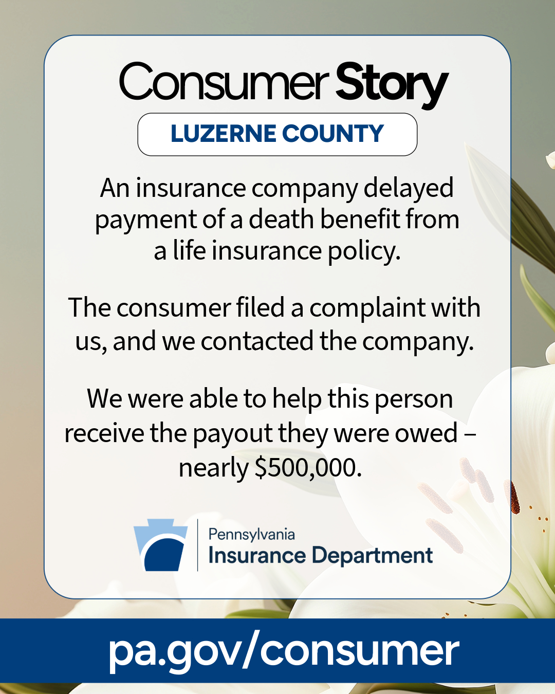 Pennsylvania Insurance Department | Harrisburg PA