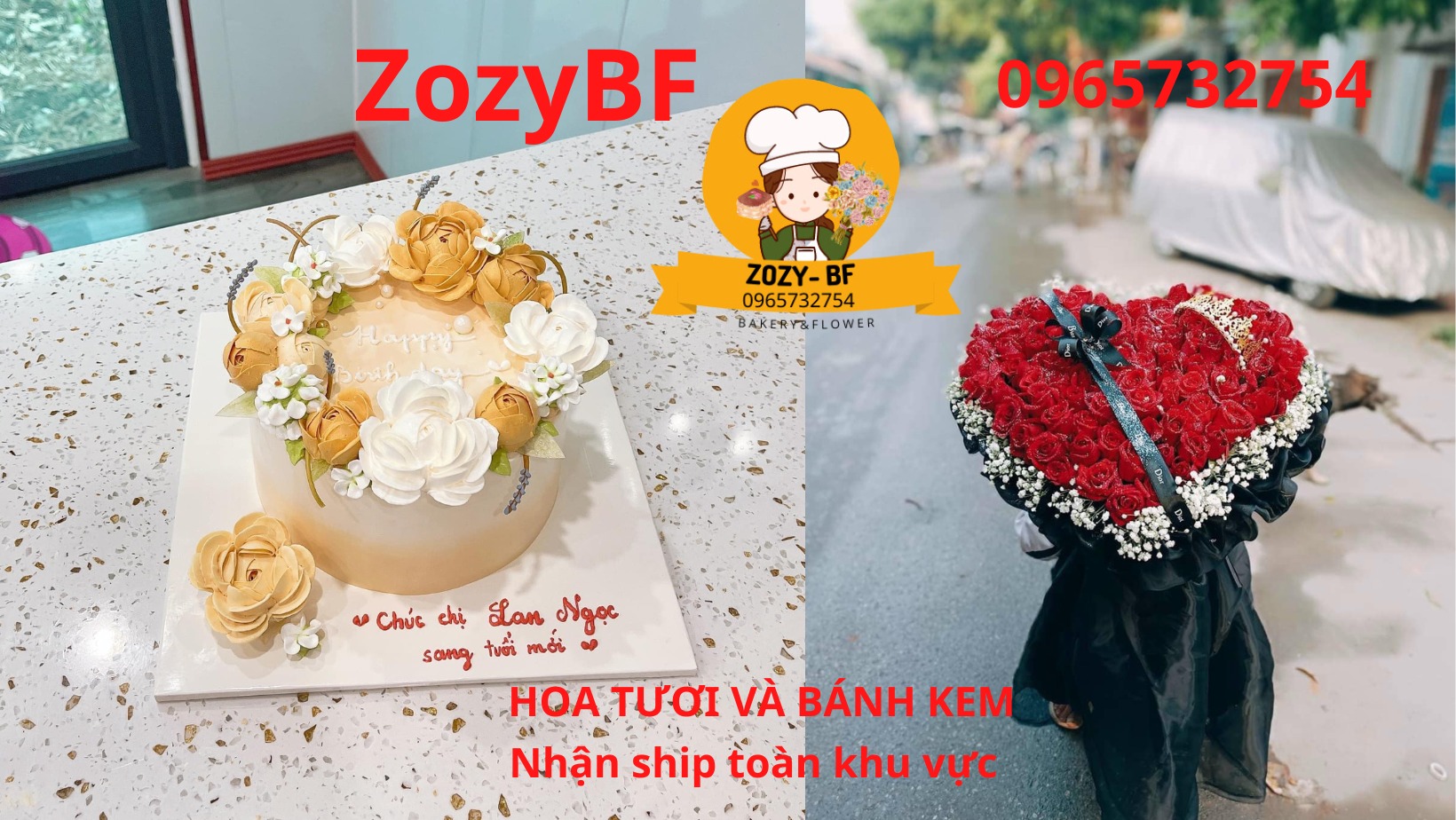 Bánh kem Rạch Giá- Kiên Giang 0.965.732.754 | Rach Gia
