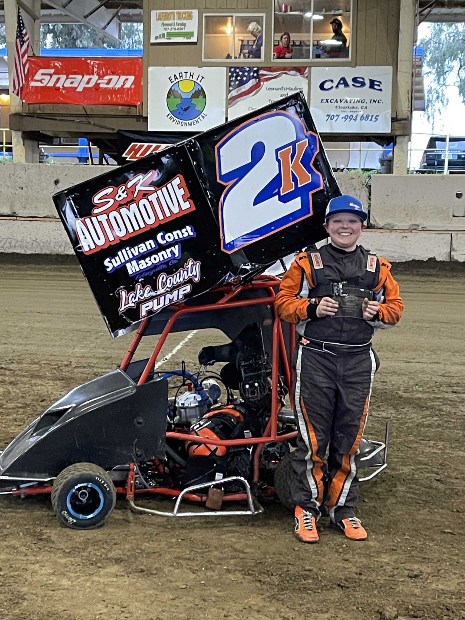 Landyn had an awesome asphalt debut in the modified this weekend at ...
