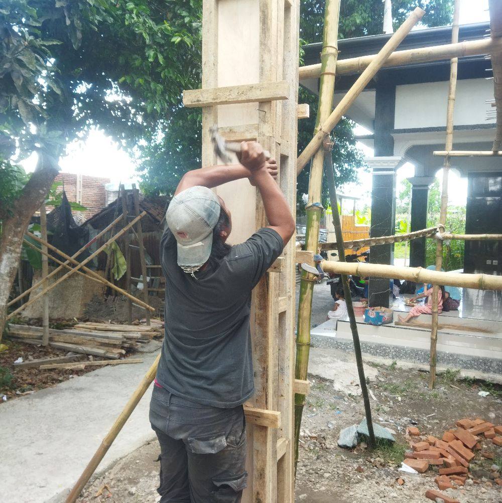 Finishing sudut lis plapon PVC #tukang #pvc | Kulii Bangunan