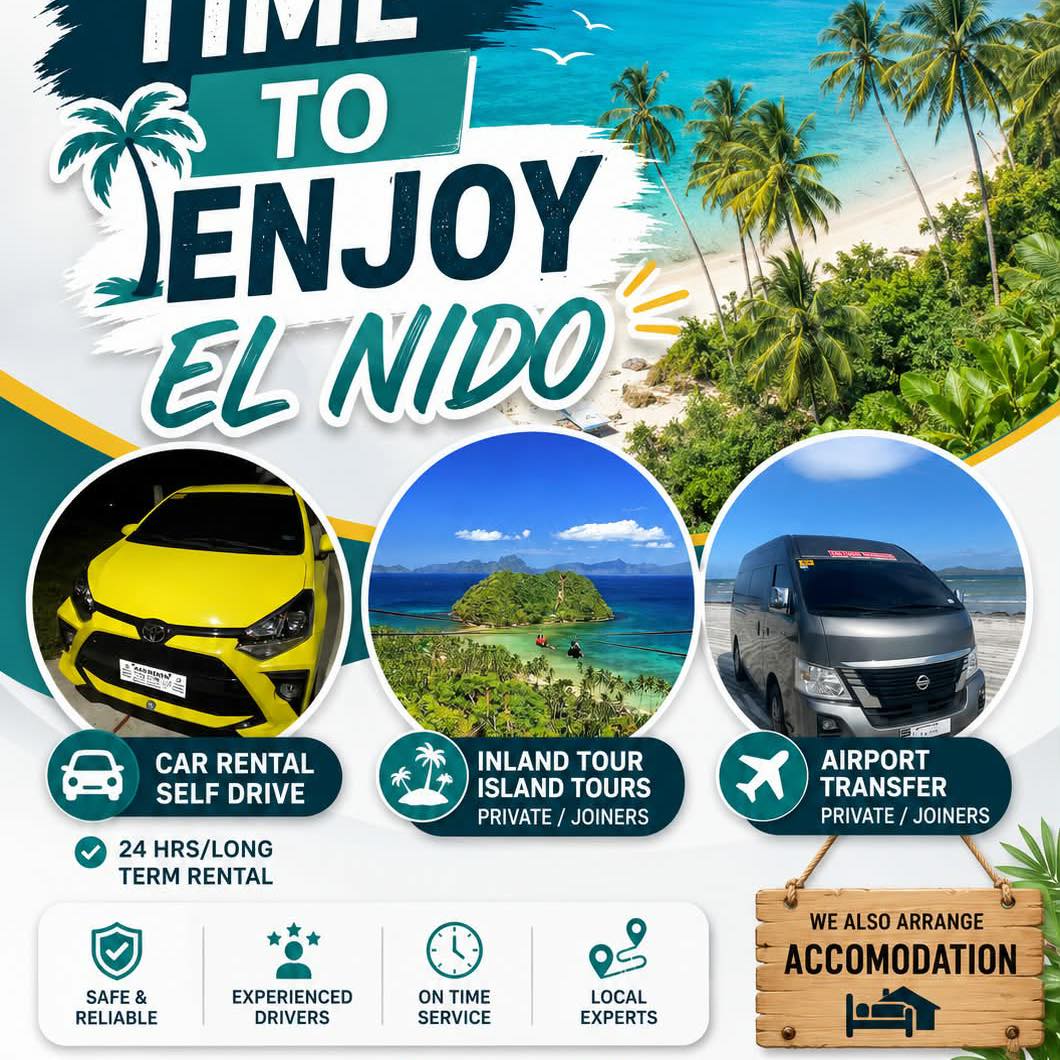 Sam Car Rental Travel and Tours Assistance | El Nido