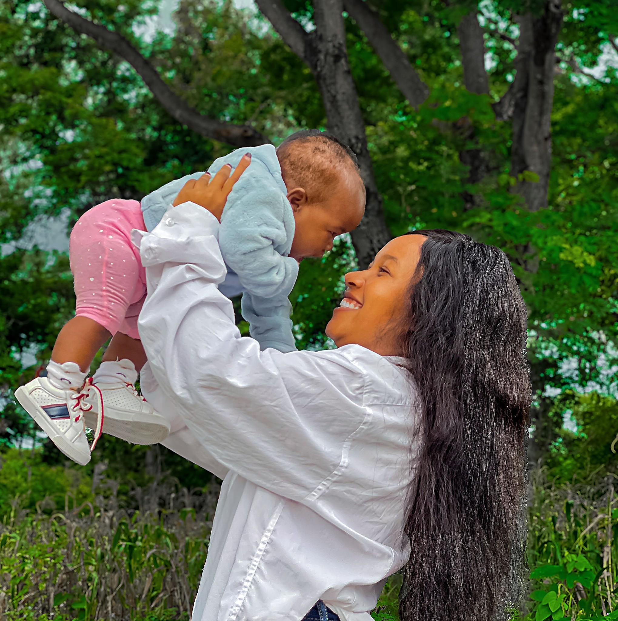 Good morning from my baby🥰have a blessed Sunday fam🙏 | Rose Ntajah