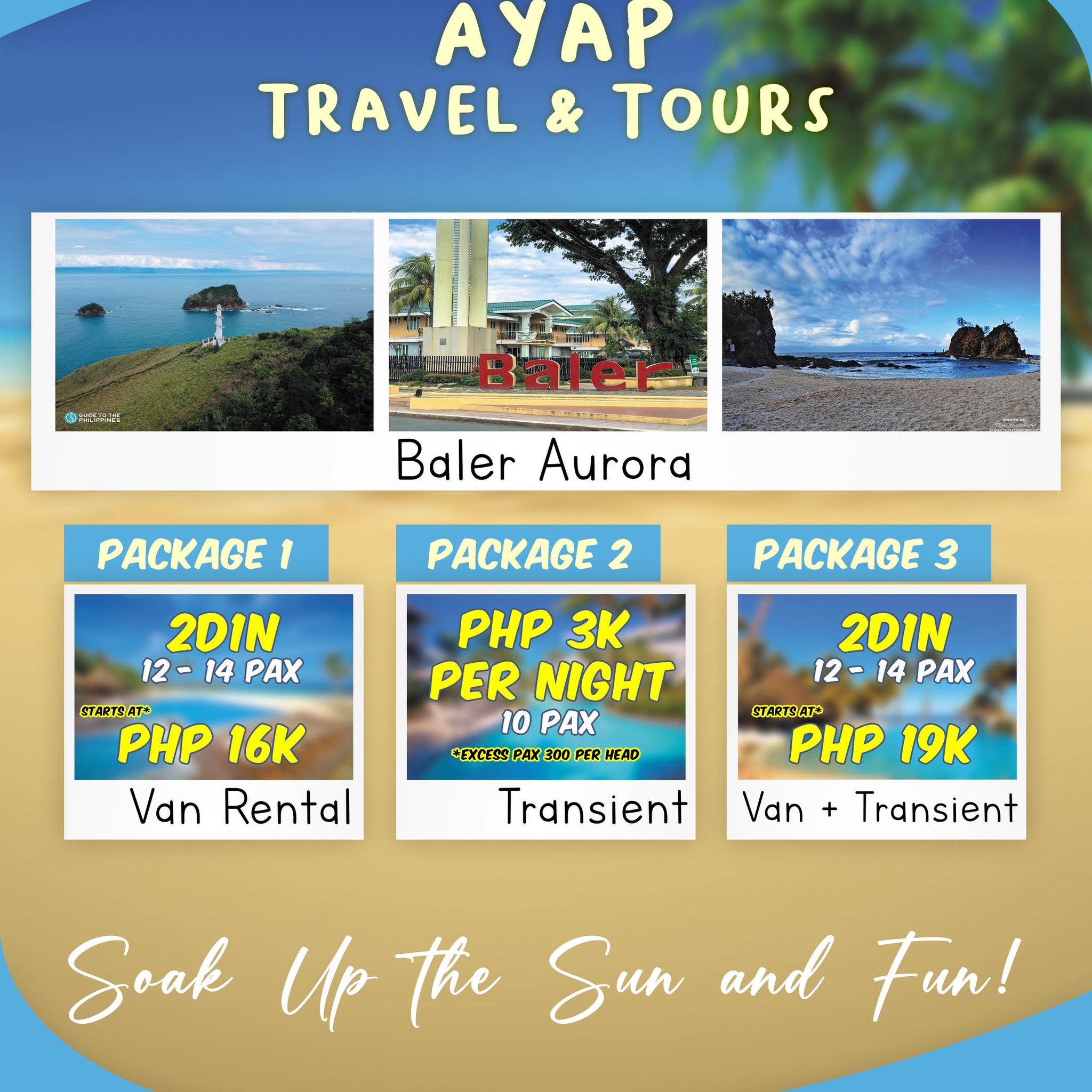Ayap Travel & Tours and Transient House | Baler