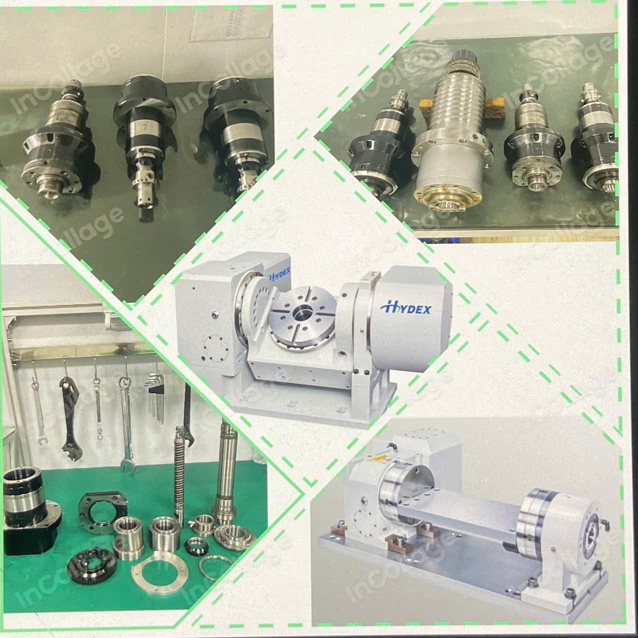 Trục 4 HyDex và Spindle | Hai Duong