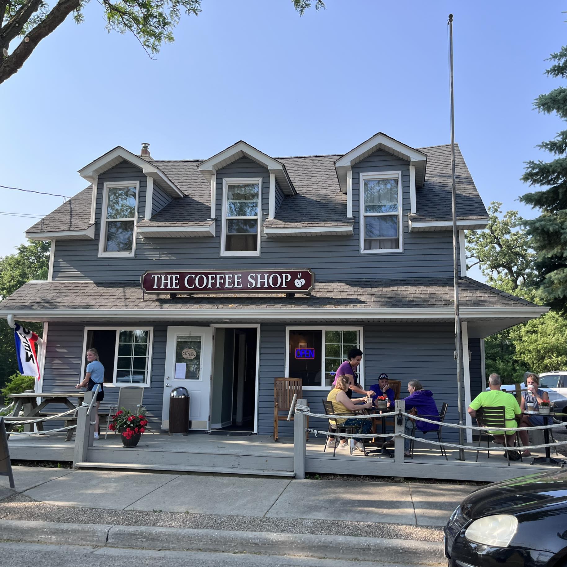 the coffee shop