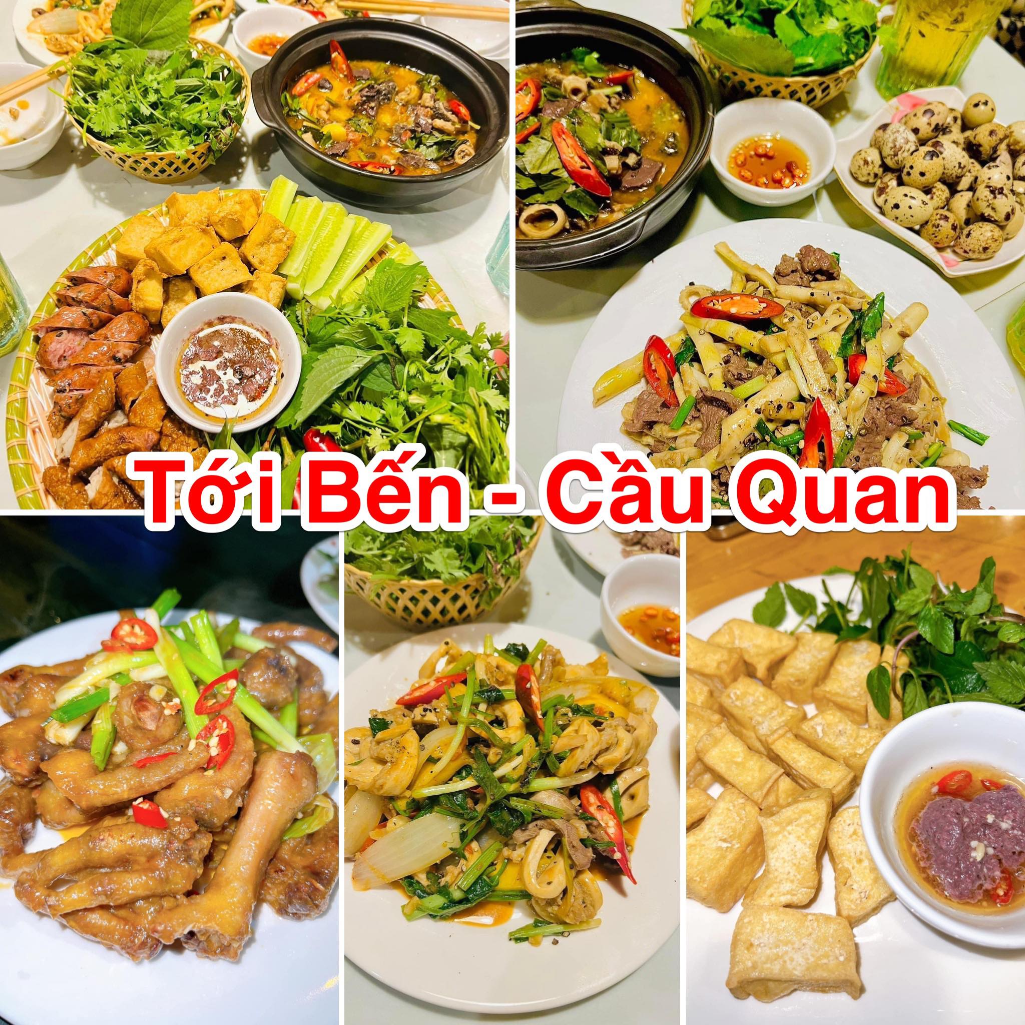 Quán nhậu Tới Bến - Cầu Quan | Nong Cong