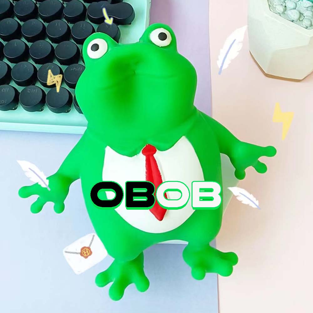ObOb - กบคลายเครียดสุดน่ารัก ของเล่นคลายเครียด ใช้บริหารกล้ามเนื้อมือได้ดี