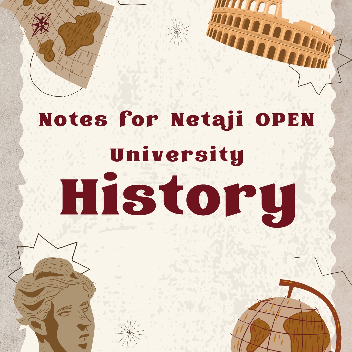History NOTES for Netaji OPEN University | Burdwan