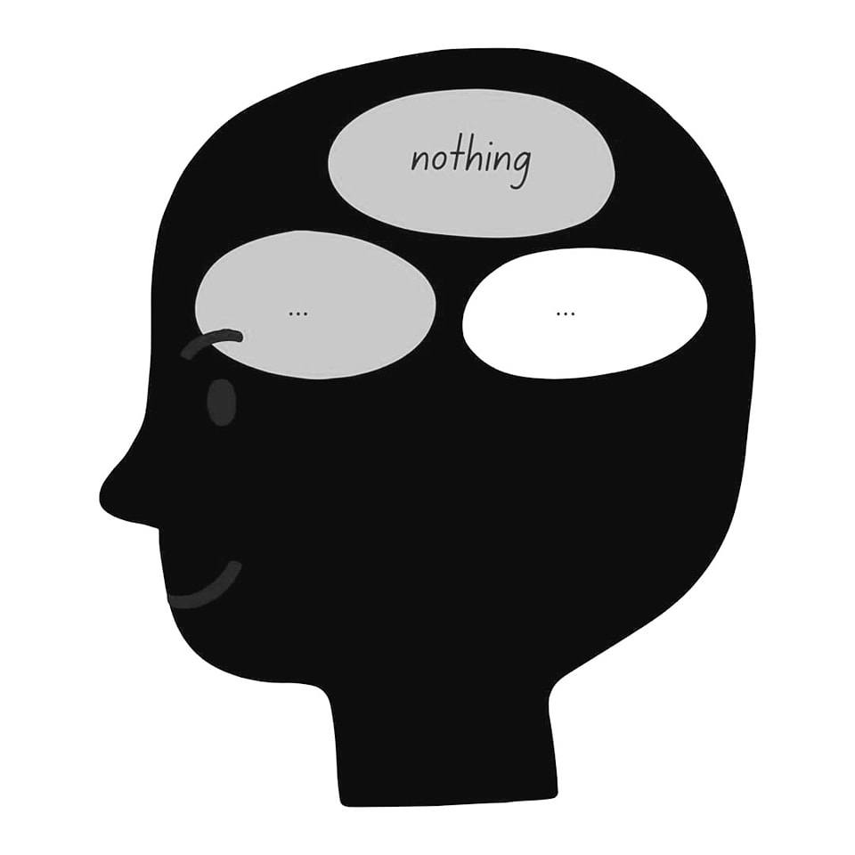 Nothing in 'my brain'