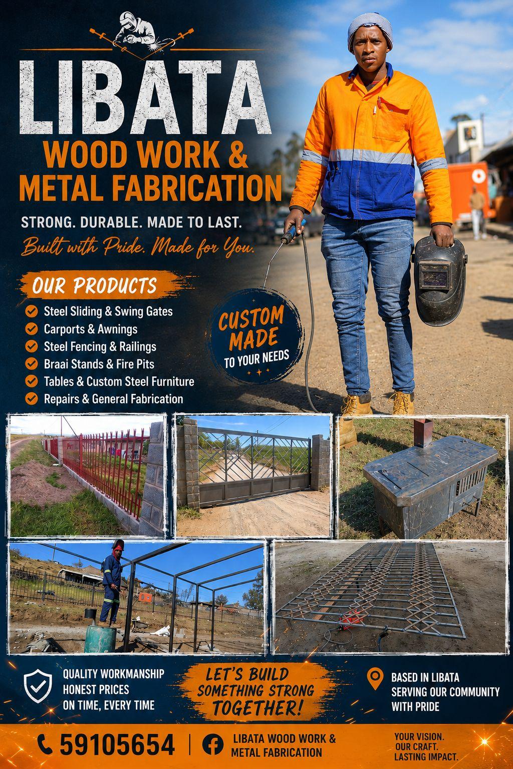 Libata Wood work & Metal fabrication | Leribe