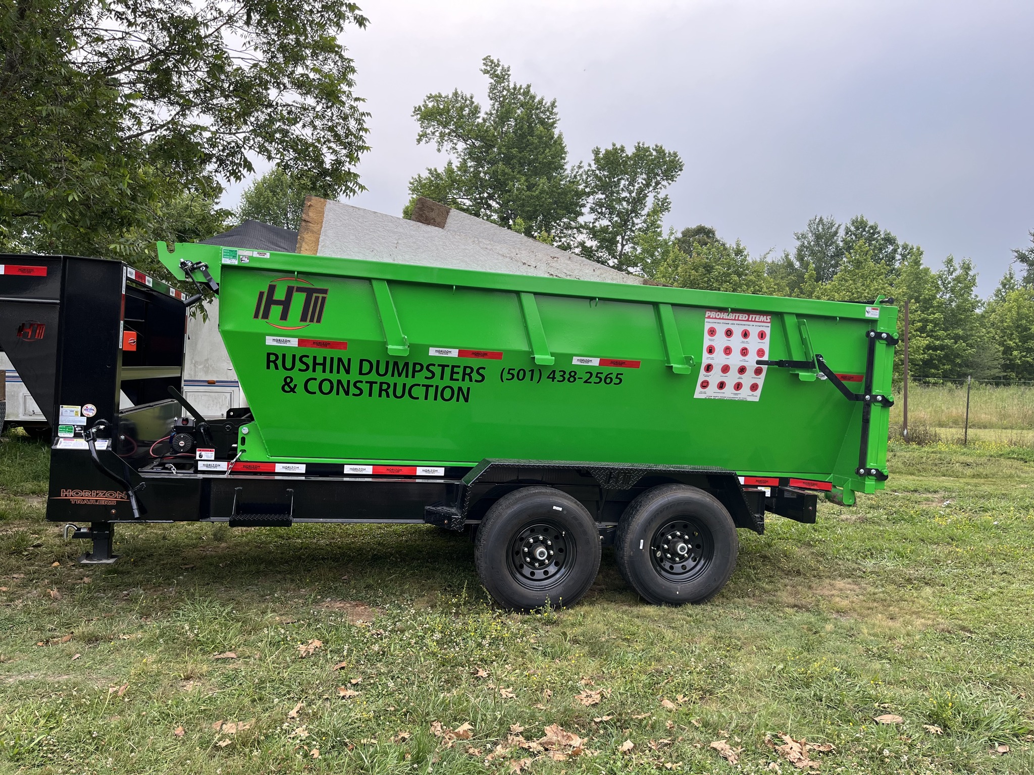 Rushin Dumpsters and Construction LLC | Vilonia AR