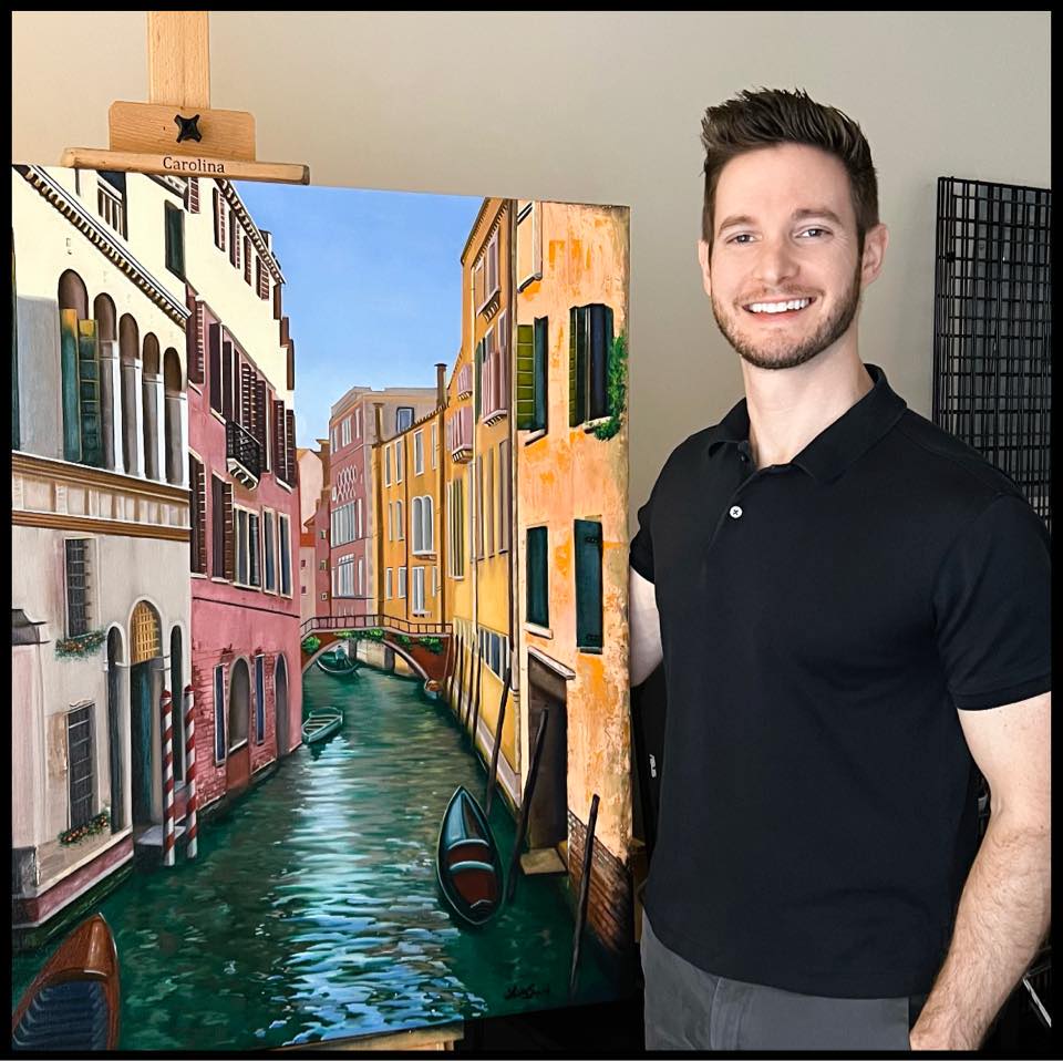 If your landscape paintings feel flat, focus on depth and contrast ...