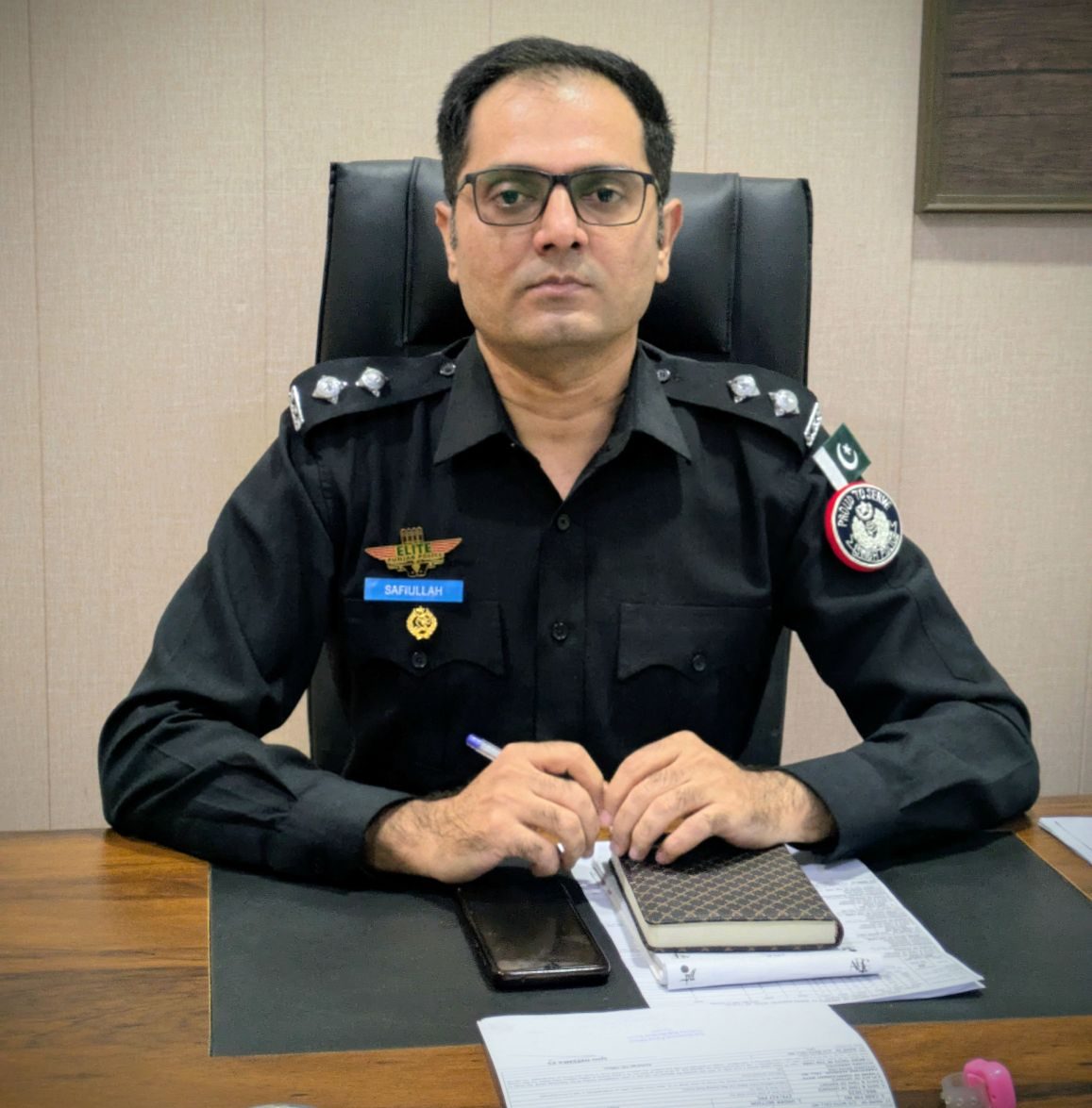 DIG Farukh Lanjar sb at Walima Ceremony of DSP Safiullah Bhatti’s ...