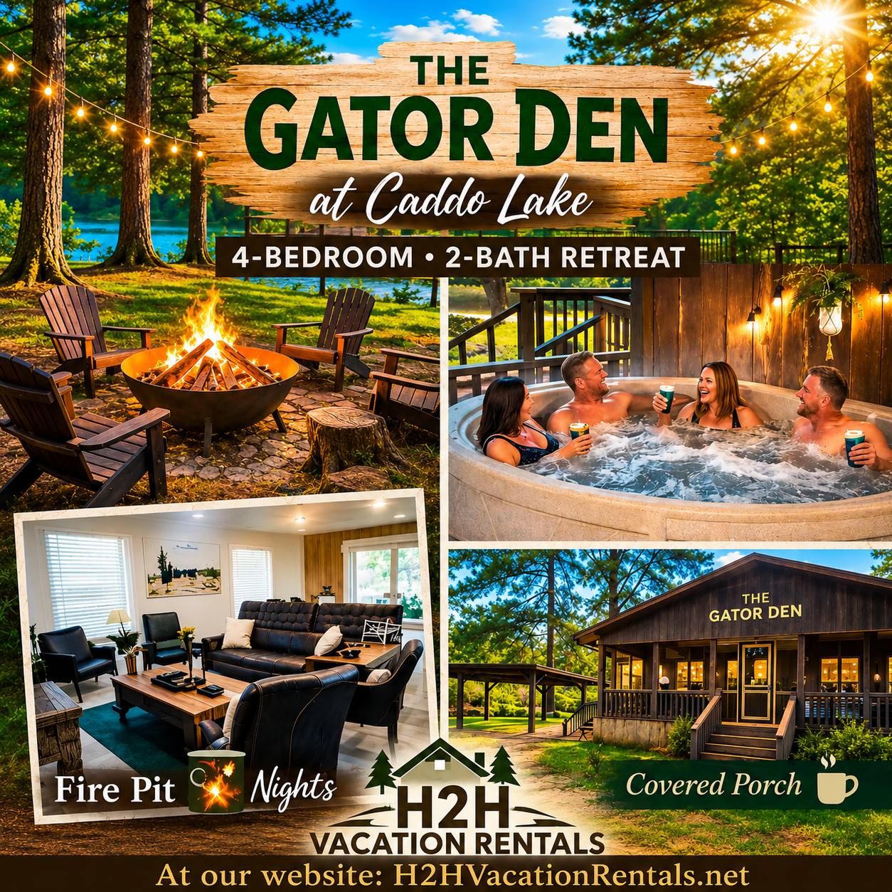 H2H Vacation Rentals & From House 2 Home Properties, LLC | Longview TX