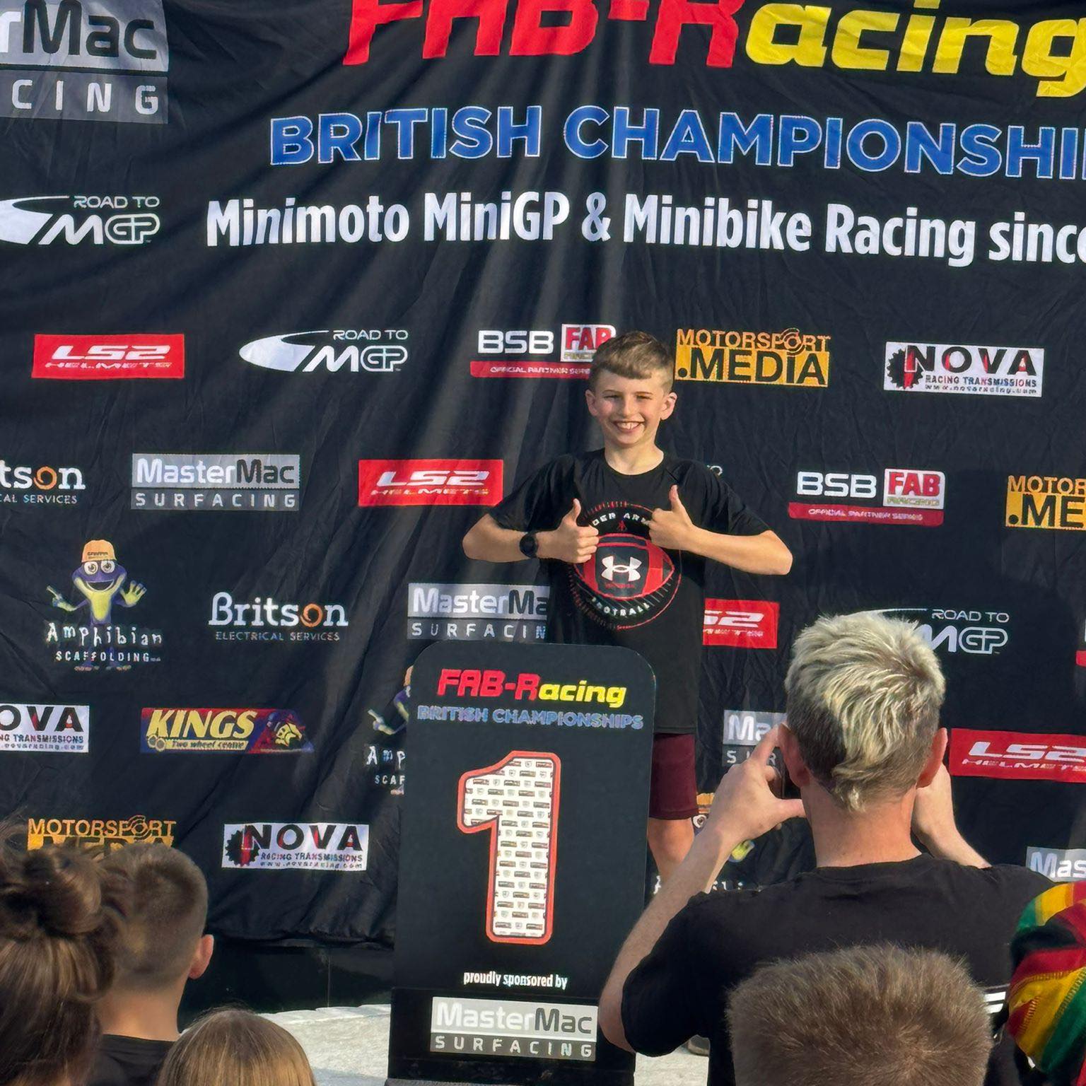 Henry-Mac Racing #31 - Absolutely buzzing from the weekend on my Ohvale ...