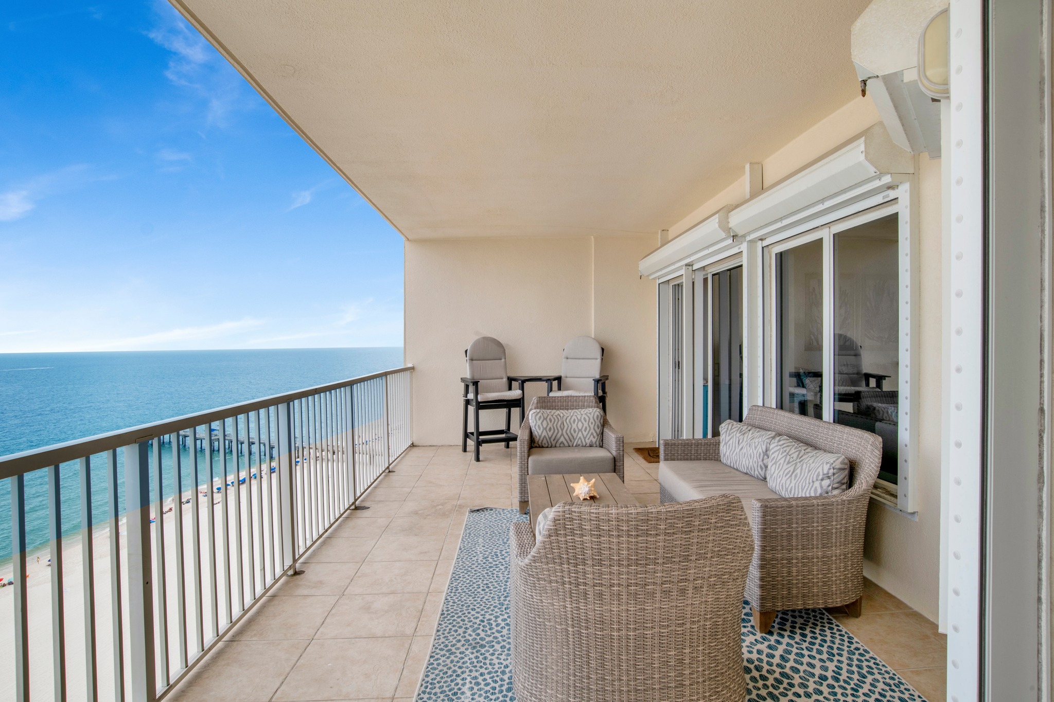 Fresh Look at Orange Beach Top Floor Beachfront Admirals Quarters Vacation Rental