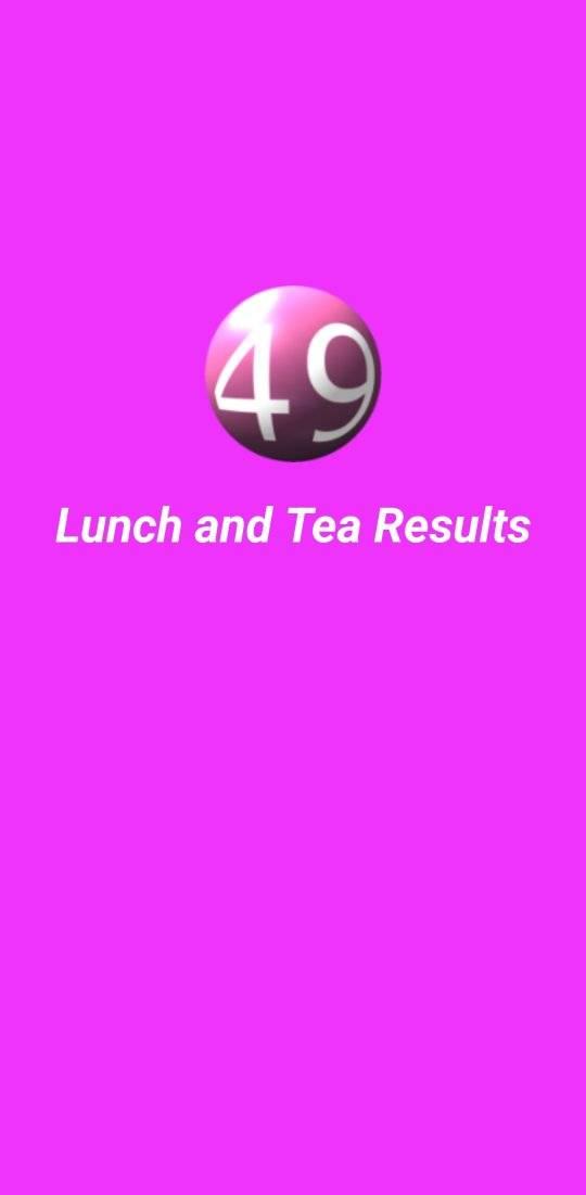UK49 prediction for lunch and tea time numbers