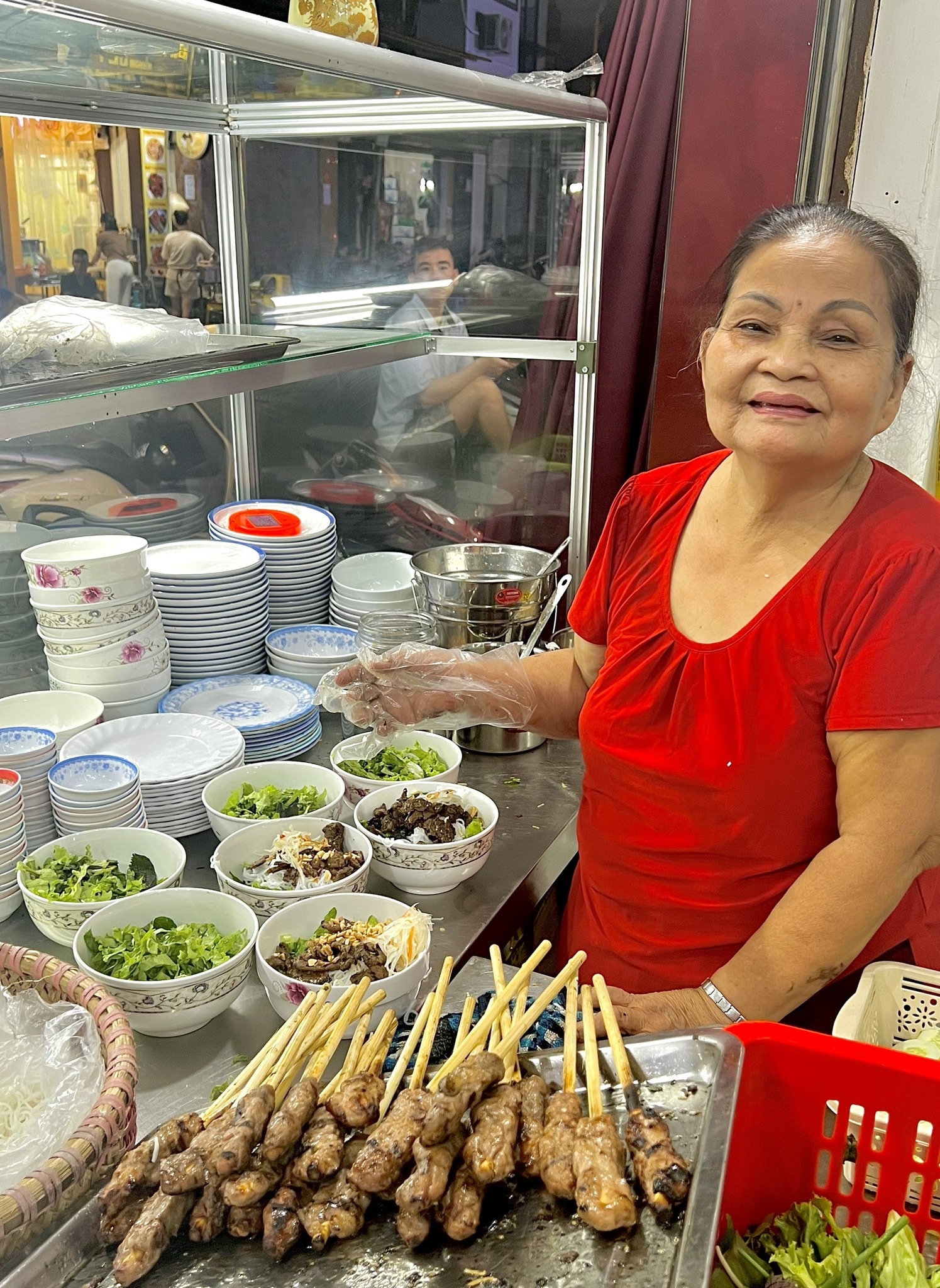 Nem nướng Bà Trai | Hanoi