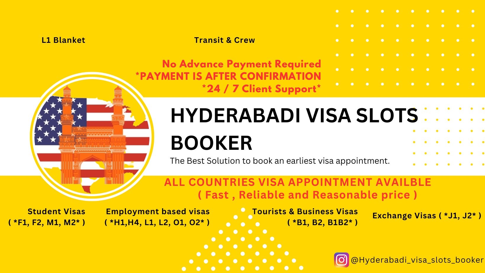 B1 APPOINTMENT CONFIRMATION... - Hyderbadi_visa_slots_booker | Facebook