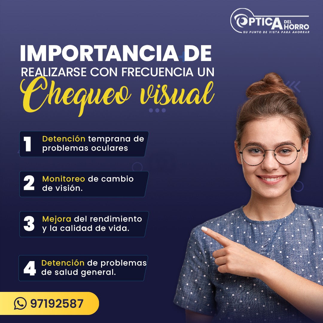 👓 La importancia de realizarse un... - Optica del Ahorro hn | Facebook