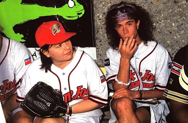 Maillot De Softball Vintage MTV Rock And Jock Awayboys - Taille XL - Années 90 Mitchell & Ness