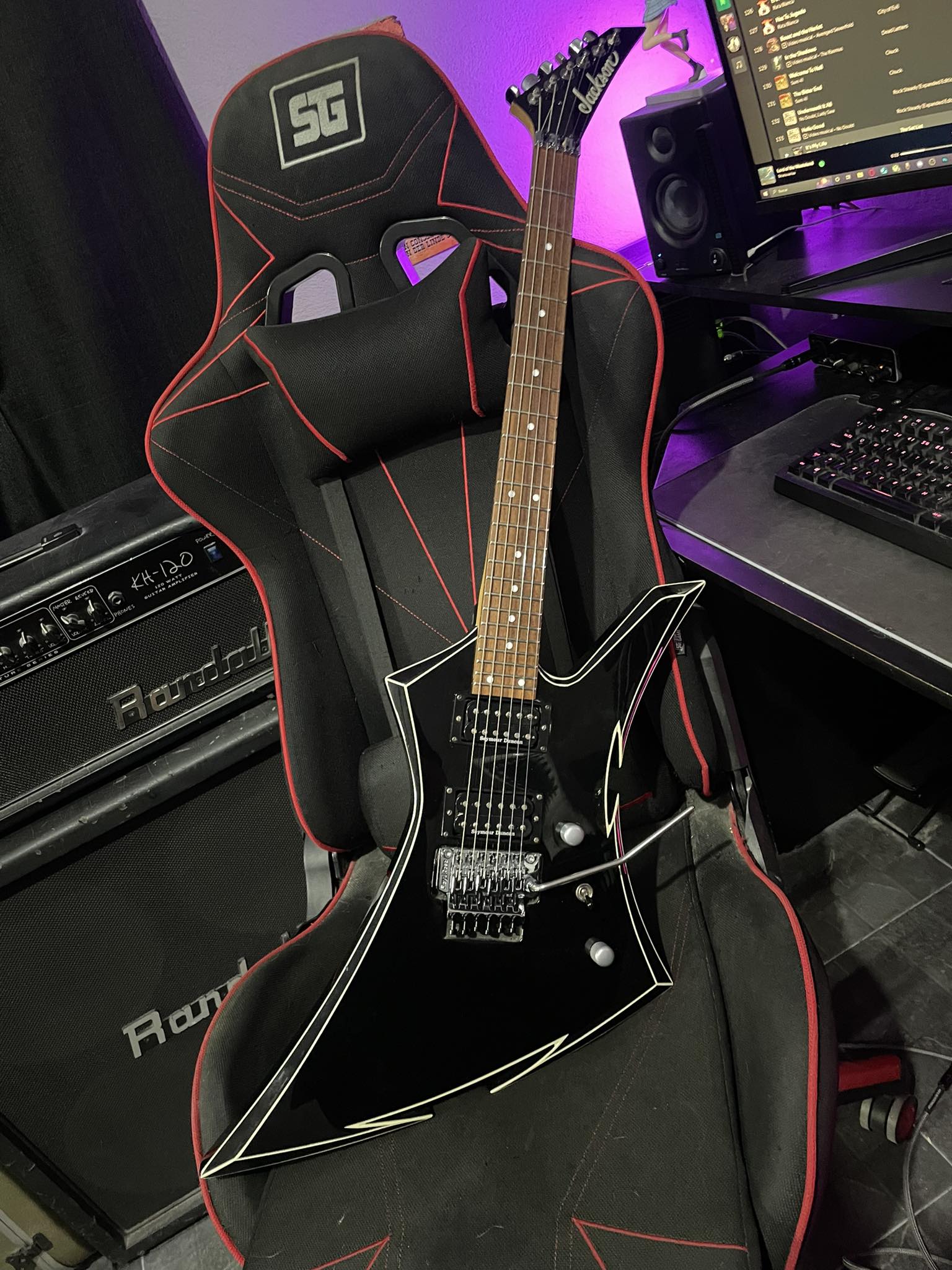 New Jackson Kelly Guitar Model with Fishman Pickup