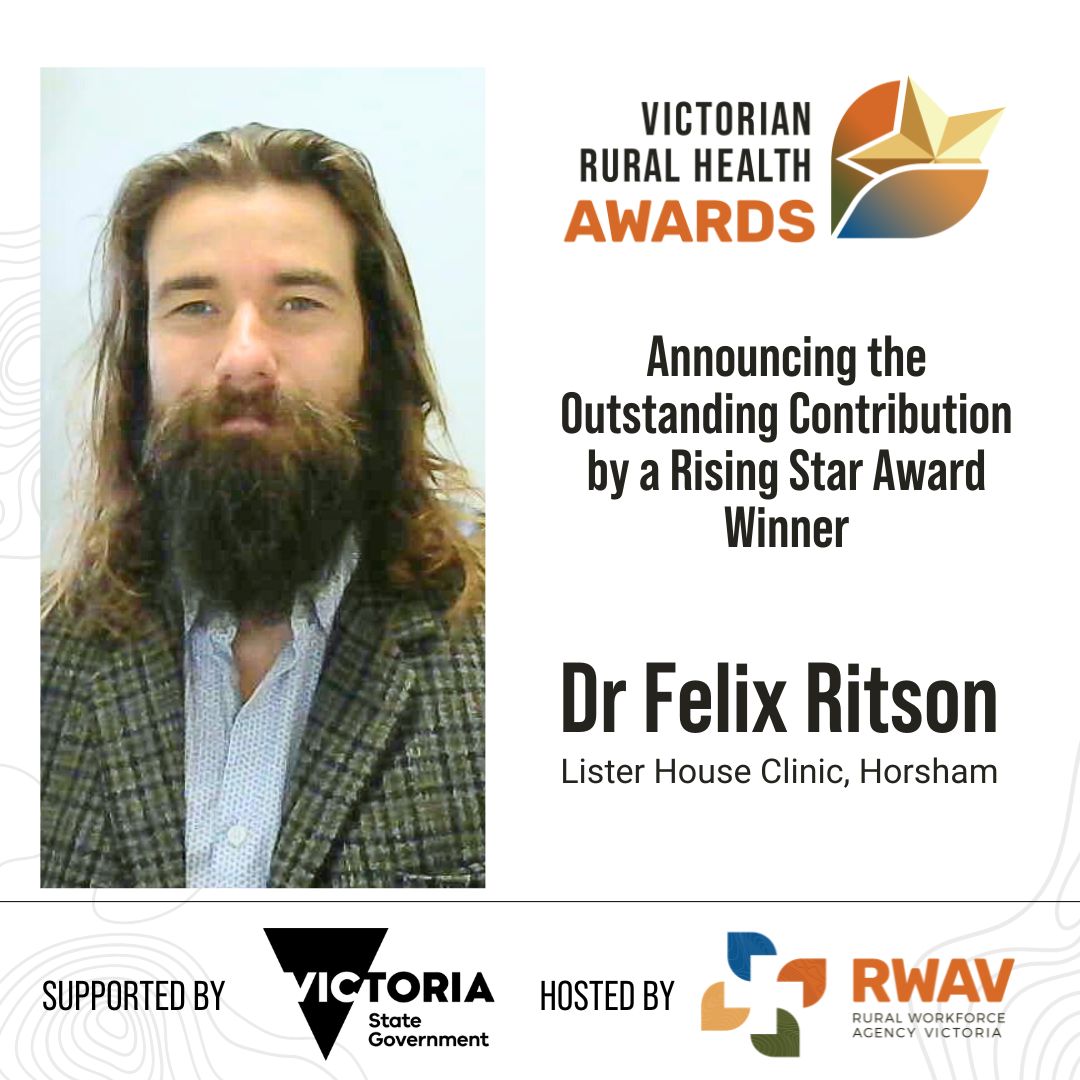 RWAV - Congratulations to Dr. Felix Ritson, the well-deserved recipient ...