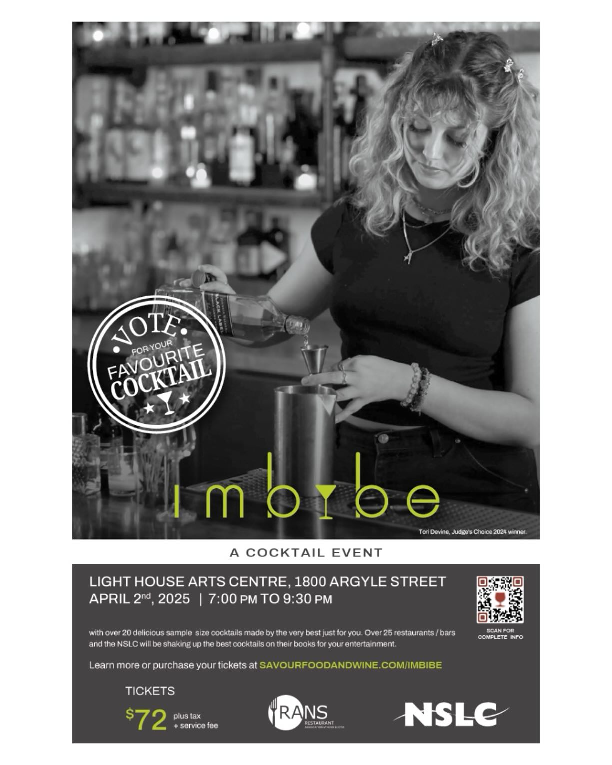 Light - Tomorrow! Imbibe, one of the four signature events of the ...