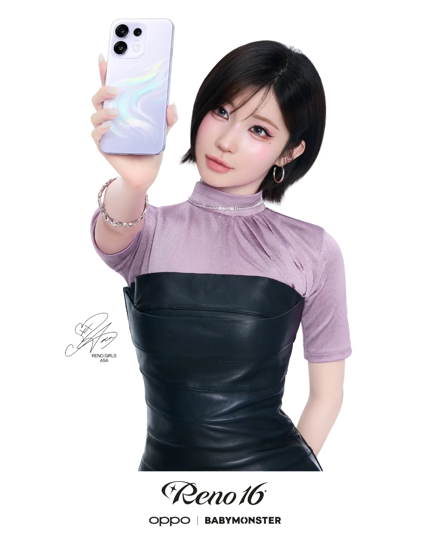 ASA brings the vibe with the #OPPOReno16Series in Dream Purple